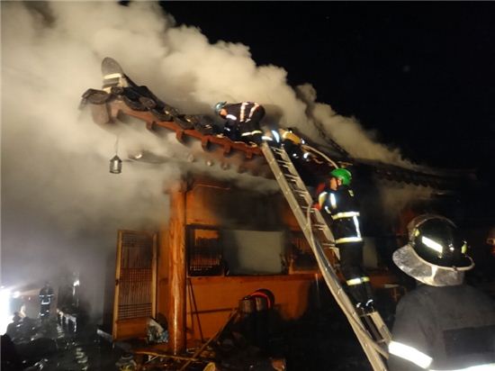 화순소방서, 35억원 들여 483억원 지켰다