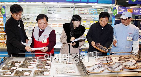 [포토]설 맞이 제수용품 원산지 점검 
