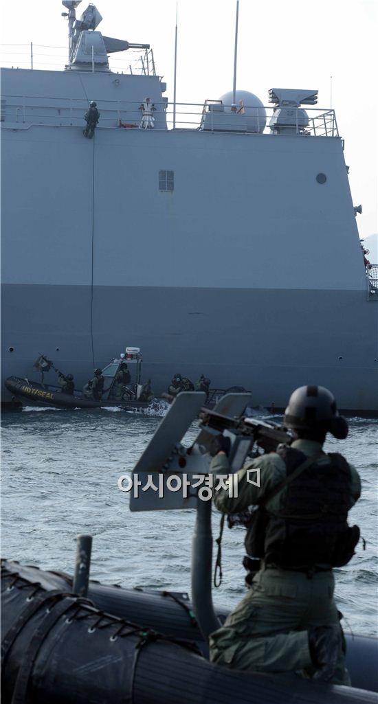 '바다의 최강자' 해군 특수전여단