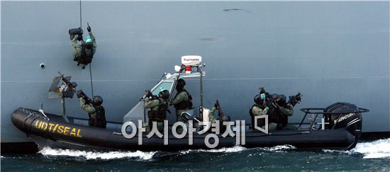 '바다의 최강자' 해군 특수전여단