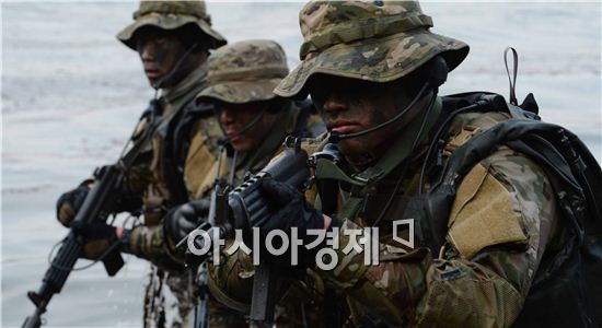 '바다의 최강자' 해군 특수전여단