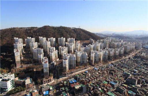 서울 은평구 응암동 일대 전경