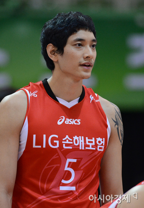 [포토] 김요한 '부상에서 복귀했어요~'