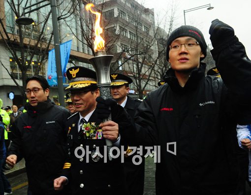 [포토]평창 동계 스페셜 올림픽을 향한 성화 