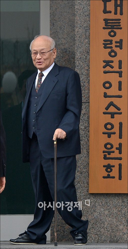 [포토]박근혜 정부 첫 총리로 지명된 김용준 위원장