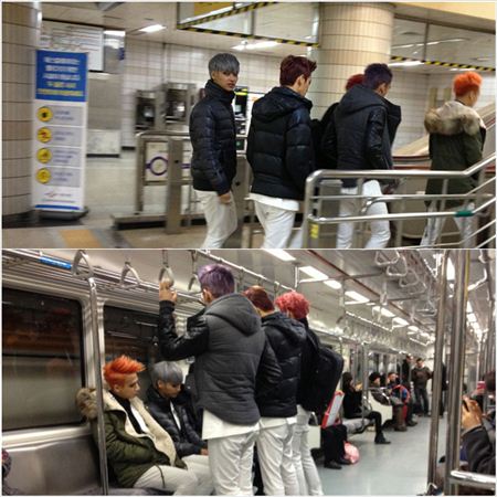 빅스, '늑대소년'으로 지하철 탄 사연은?