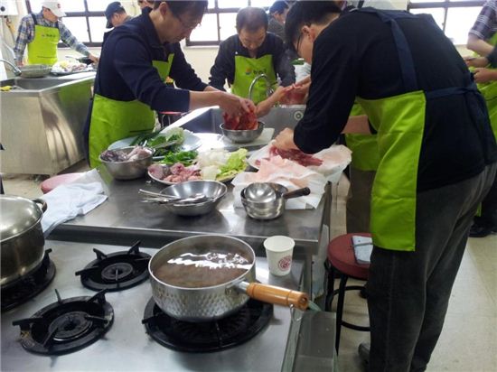 양천구, 아버지요리교실 운영 