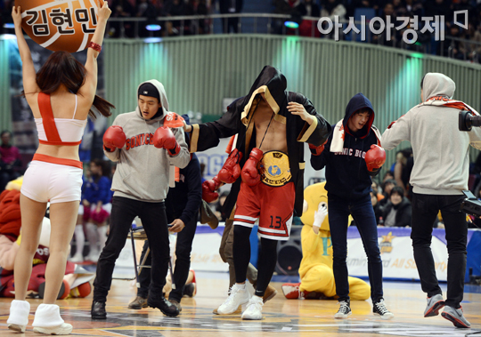 [포토] 김현민 '올해는 복서로 변신!'