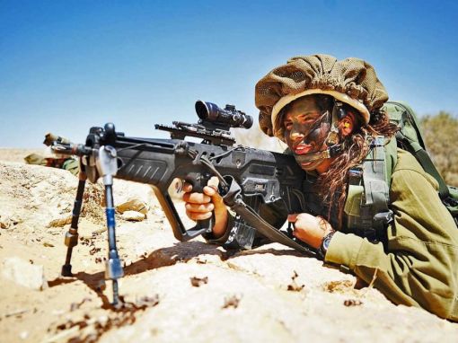 이스라엘 戰線은 여전사 들고양이들이 지킨다 