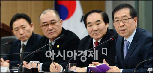 [포토]인사말하는 박원순 서울시장
