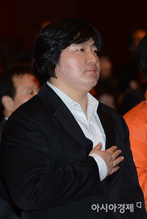 [포토] 장미란 '은퇴합니다'