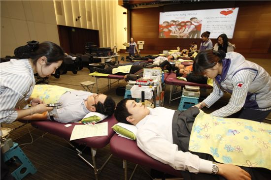삼성, 2월 한달간 '헌혈 캠페인' 진행