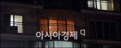 [포토]불켜진 김용준 총리 후보자 자택