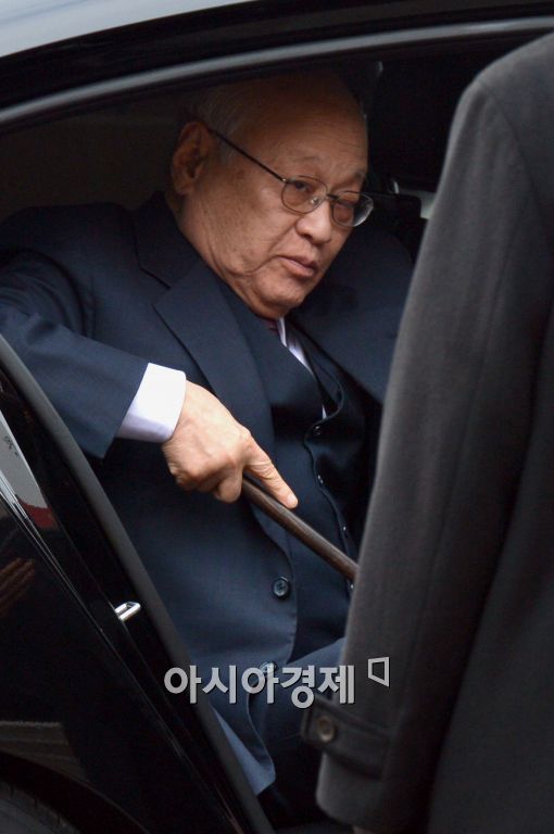 [포토]인수위 찾은 김용준 위원장