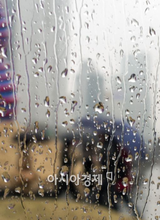 [포토]비 내리는 2월의 첫 날