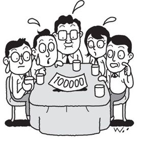 [여의도 아경메신저]경비삭감 증권사…24명 회식비 달랑 10만원