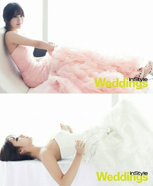 한그루 웨딩드레스, '숨길 수 없는 볼륨감' 관심집중 