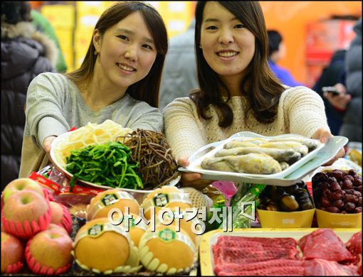 [포토]설 차례상 알뜰하게~