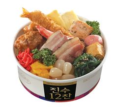 '반찬이 12가지' CU, 진수12찬 도시락 출시