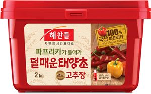 ▲CJ제일제당 파프리카가들어가덜매운태양초골드고추장 