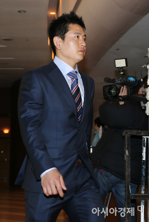 [포토] 2013 WBC 대표팀 소집 임하는 손시헌