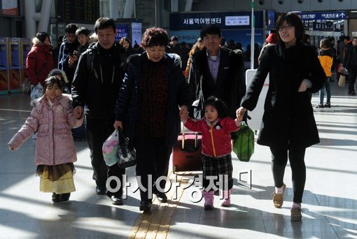 [포토]즐거운 귀경길 