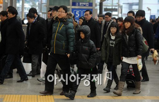[포토]"짧은 연휴였지만…"