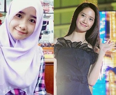 윤아 도플갱어/출처:온라인커뮤니티