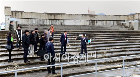 여수시, 문예회관 설계공모 현장설명회 개최