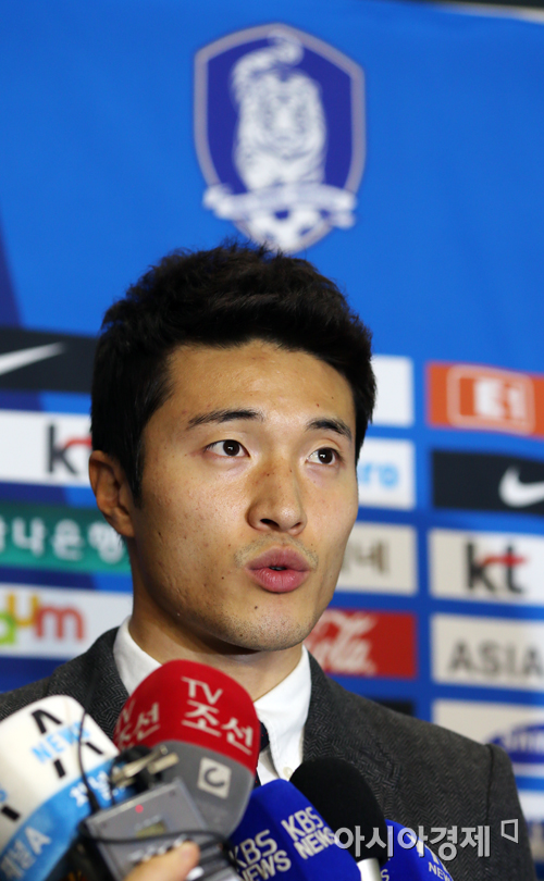 [포토] 독도남 박종우 귀국 인터뷰