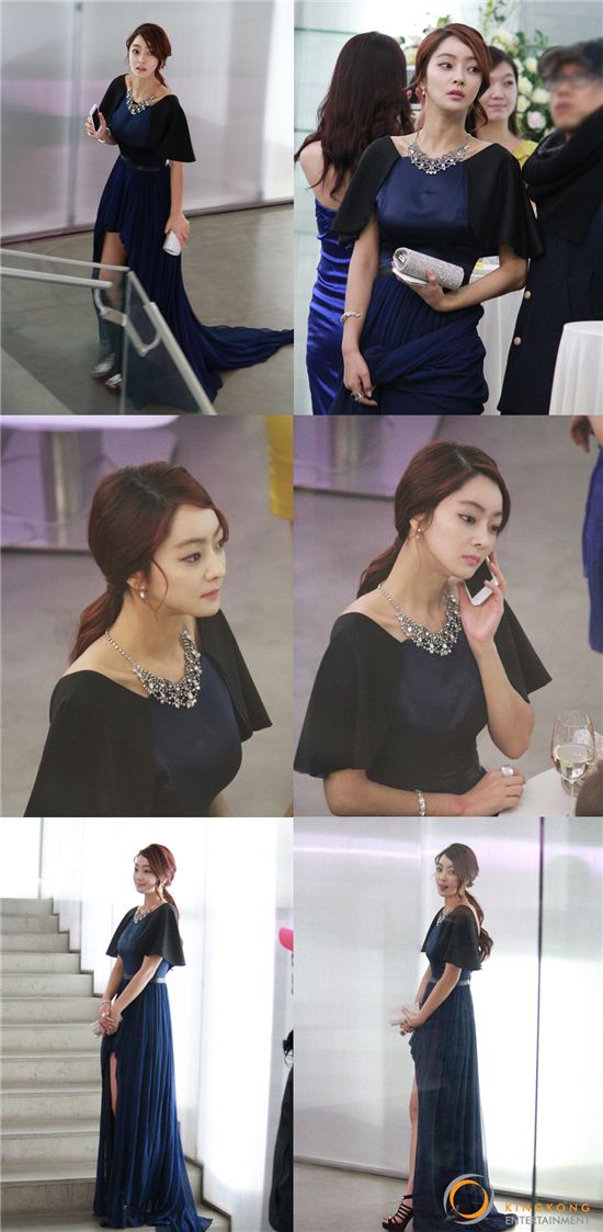 '그겨울' 서효림, 우아한 롱드레스 '여신 자태' 물씬