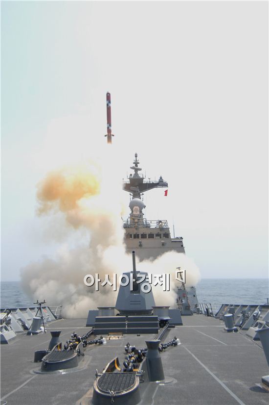 잠수함탑재 정밀타격 순항미사일