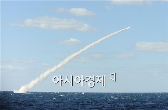 잠수함탑재 정밀타격 순항미사일