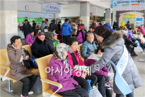 장흥군, 동절기 식중독 및 감염병 집단 발생 예방 홍보 