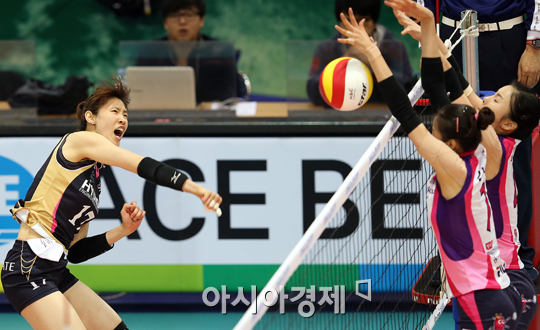 [포토] 박슬기 '으라차차'