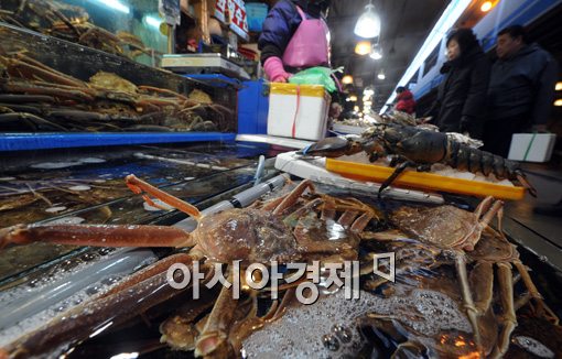 [포토]싱싱한 노량진 수산시장