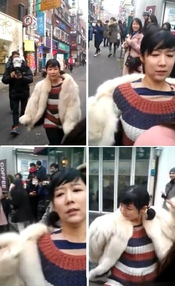 사유리 돌진/출처:온라인커뮤니티