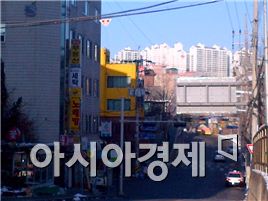 최근 몇주새 신혼부부 수요가 집중되고 있는 정릉동 일대 / 