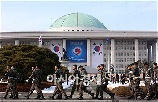 [포토]취임식 예행연습