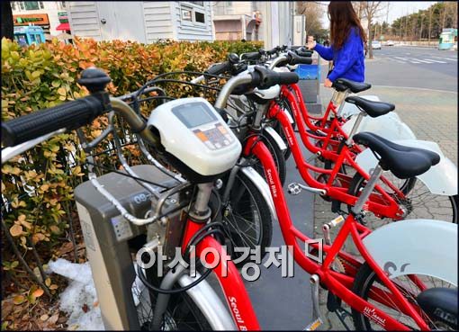 [포토]서울시, 공공자전거 운행 재개