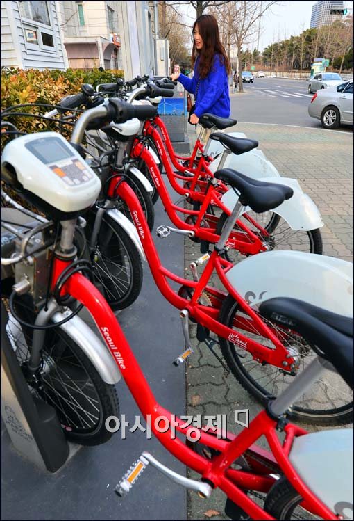 [포토]서울시 공공자전거 운행 재개