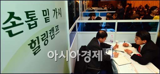 [포토]중소기업 손톱 밑 가시 힐링캠프 개최