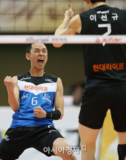 [포토] 최태웅 '빠샤!'