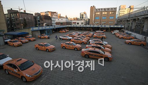 [포토]'택시파업 맞나?'