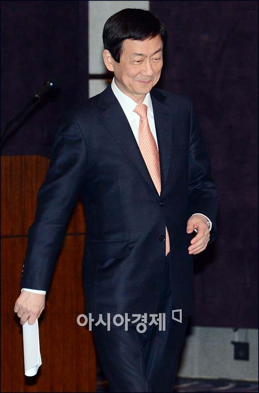 [포토]제36회 전국 최고경영자 연찬회에 참석한 진영 부위원장