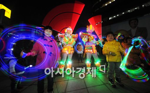 [포토]즐거운 사이버 쥐불놀이 