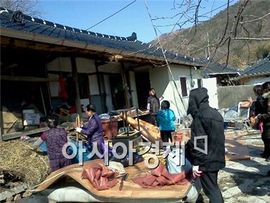 순천 육군 제7391부대, 저소득 주거환경개선 봉사활동