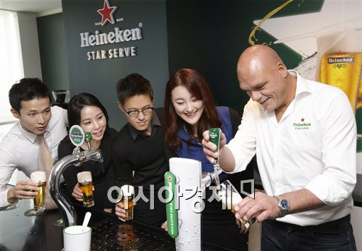 [포토]가장 맛있는 하이네켄 생맥주 