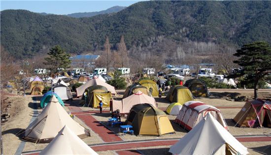 '청정수도 곡성’     캠핑장 전국에 우뚝 