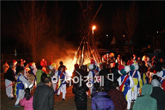 보성군 노동면, 정월대보름 행사 개최